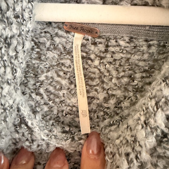 BFF cowl neck sweater free people grey - Picture 4 of 5